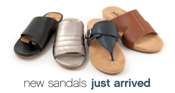 New sandals just arrived