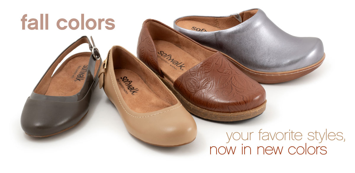 Fall Colors. Your favorite styles, now in new colors.