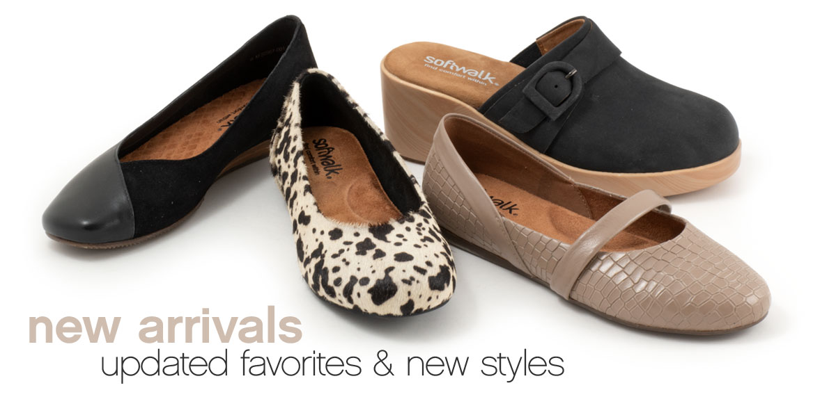 New Arrivals. Updated favorites and new styles.