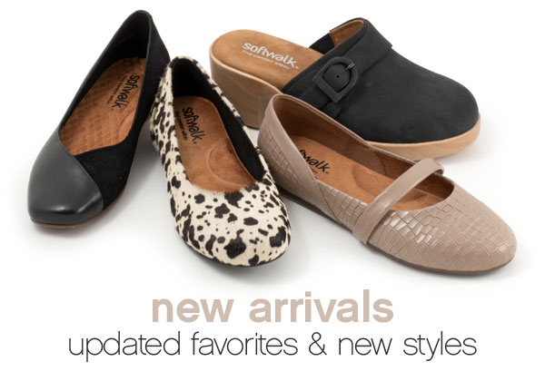 New Arrivals. Updated favorites and new styles.
