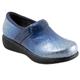 Meredith Sport Blue Embossed Patent alternate view 1