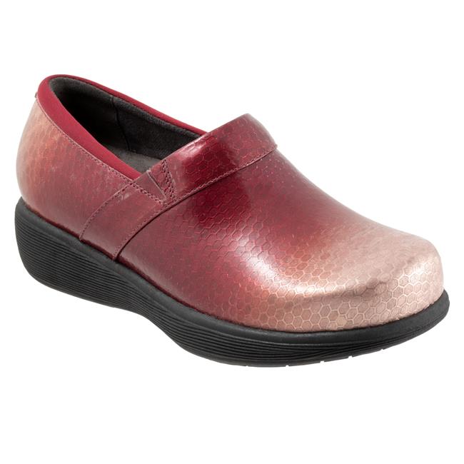 Meredith Sport Red Embossed Patent