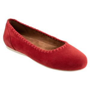 Sonoma Embroidery Red Suede