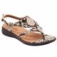 Temara Beige Brown Snake alternate view